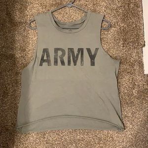 Army tank top size medium